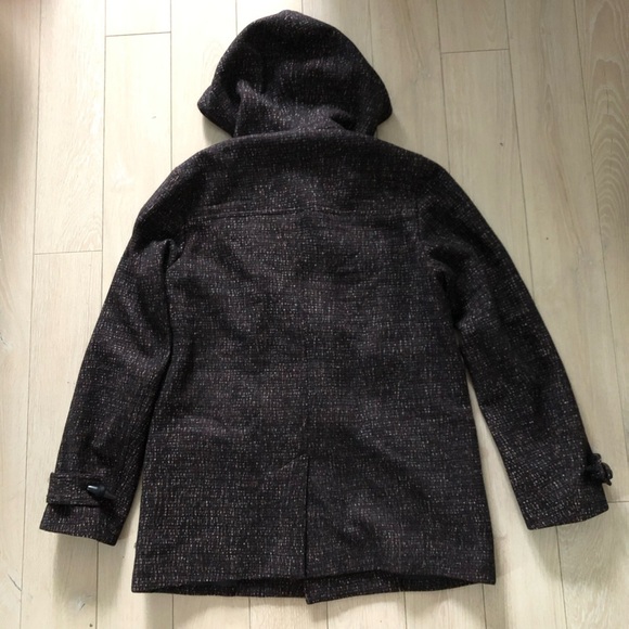 DIOR Homme AW2008 Wool Hooded Duffle Coat Japan Exclusive Men’s 48EU Italy - Picture 3 of 16